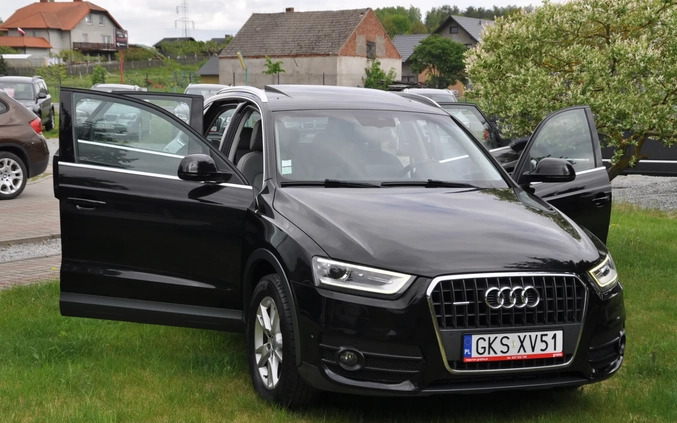 Audi Q3 cena 42500 przebieg: 190000, rok produkcji 2012 z Bielsk Podlaski małe 742